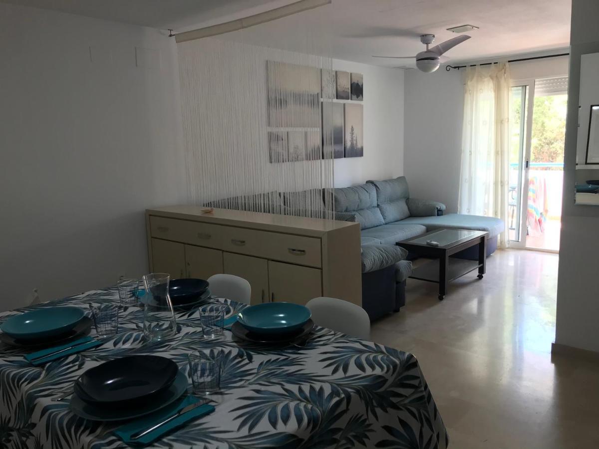 Apartamento Con Terraza, Garaje Y Piscina A 350M Playa Garrucha Bagian luar foto