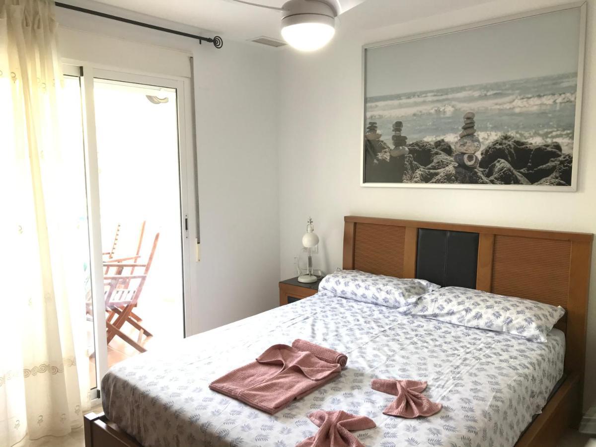 Apartamento Con Terraza, Garaje Y Piscina A 350M Playa Garrucha Bagian luar foto