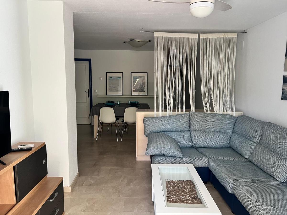 Apartamento Con Terraza, Garaje Y Piscina A 350M Playa Garrucha Bagian luar foto