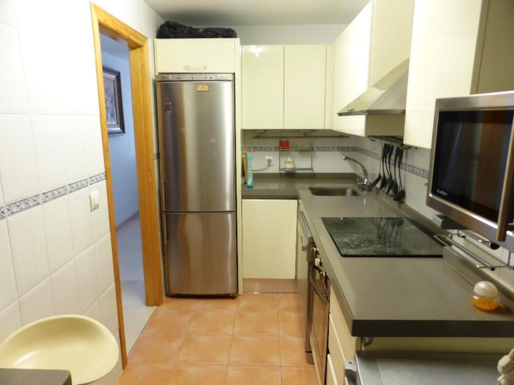 Apartamento Con Terraza, Garaje Y Piscina A 350M Playa Garrucha Bagian luar foto